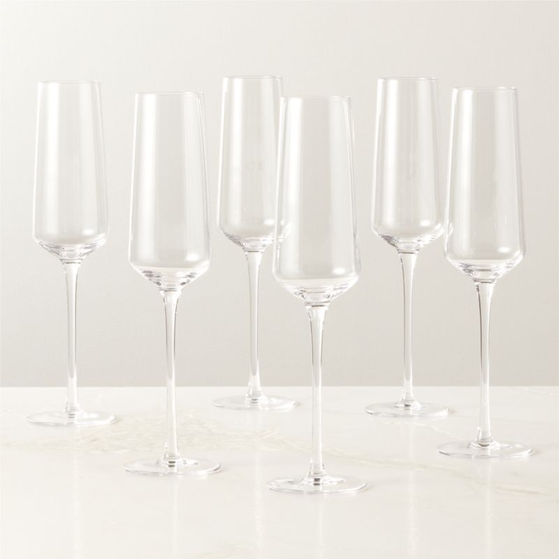 Genus Champagne Flute // Set of 2 - Genus Glassware - Touch of Modern