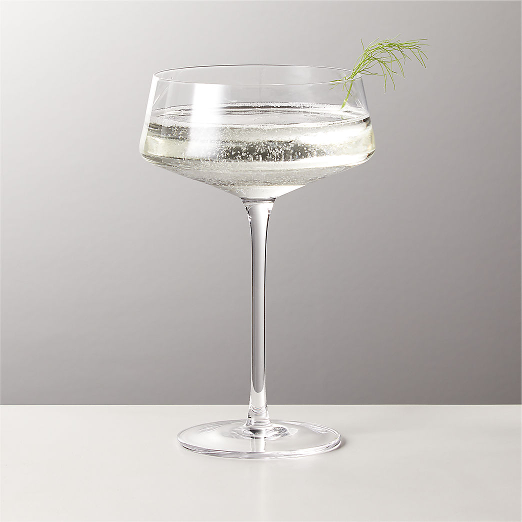 Modern Cocktail Glasses, Coupe Glasses & Martini Glasses | CB2
