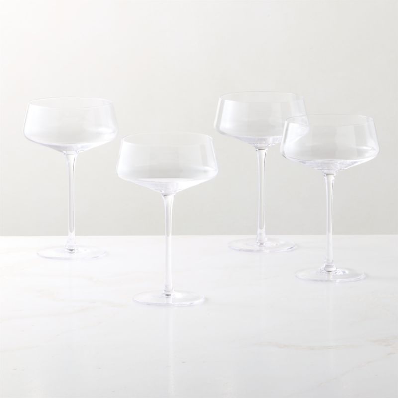 Muse Coupe Glasses Set of 4 - image 5 of 7
