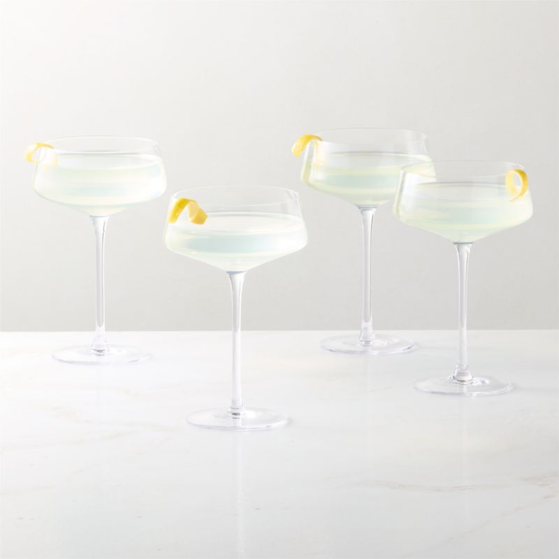 Muse Coupe Glasses Set of 4 - image 1 of 7