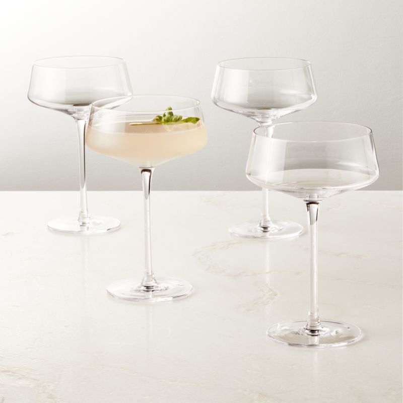 Muse Coupe Glasses Set of 4 - image 0 of 4