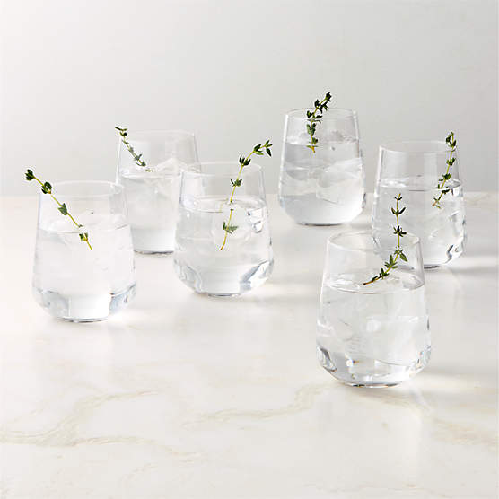 Muse Double Old-Fashioned Glasses Set of 6