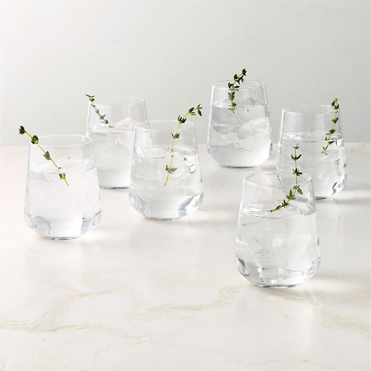 Muse Double Old-Fashioned Glasses Set of 6