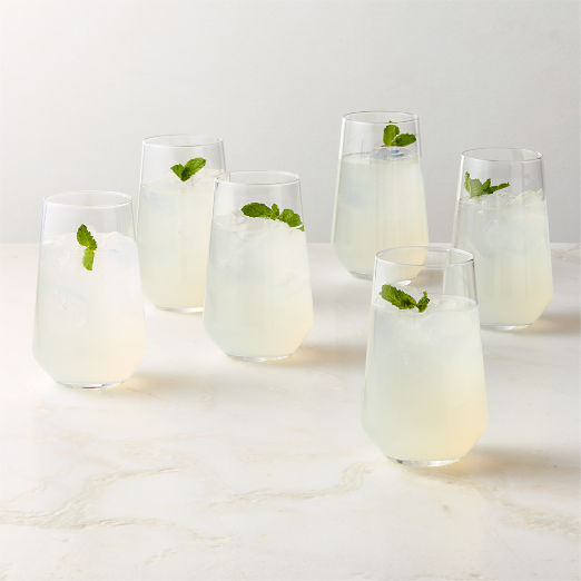 Muse Highball Glasses Set of 6