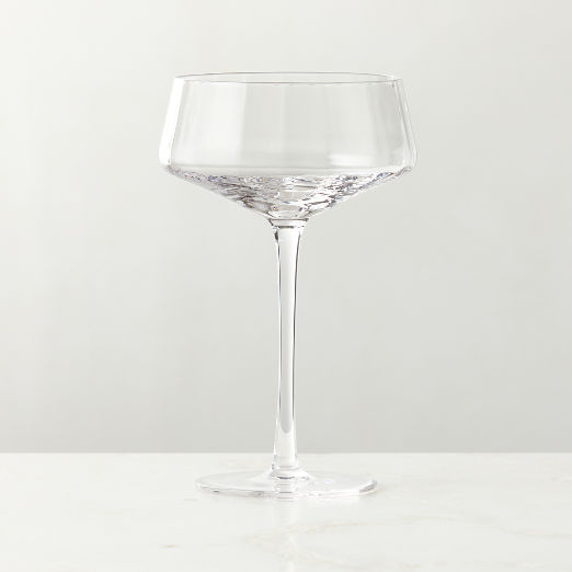 Muse Optic Fluted Coupe Glass