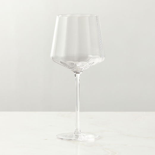 Muse Optic Fluted White Wine Glass