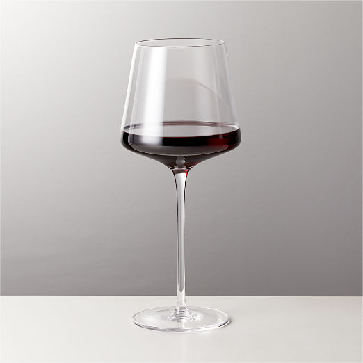 Modern Red Wine Glasses CB2