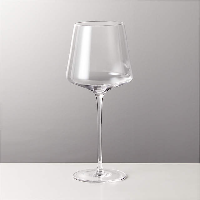 True Modern Stemless Wine Glass Set of 6 + Reviews, CB2