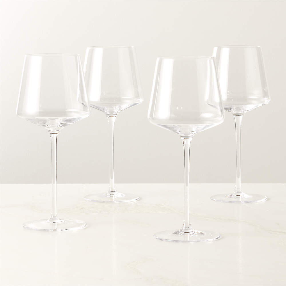 True Modern Stemless Wine Glass Set of 6 + Reviews, CB2