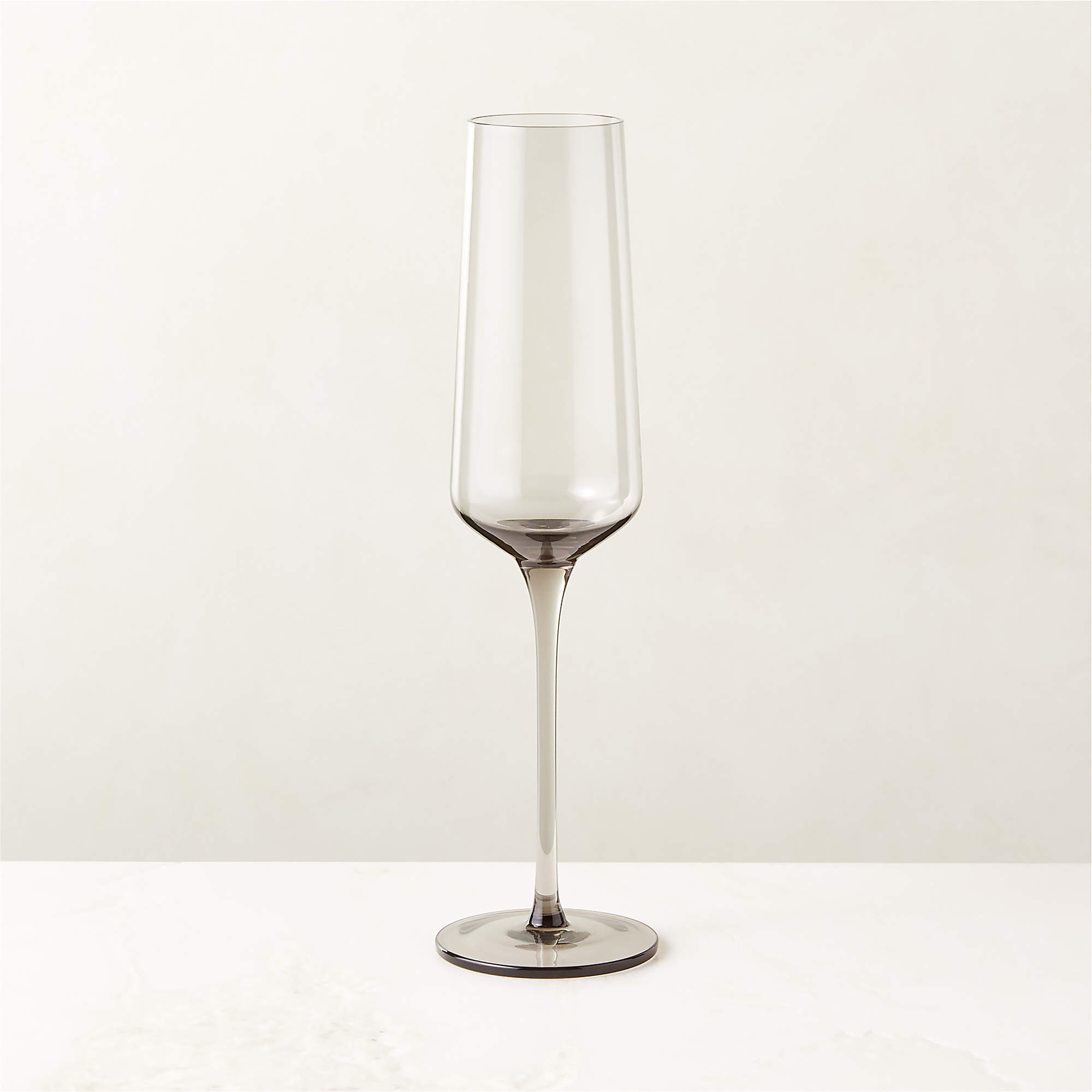 Muse Smoked Wine Glasses CB2
