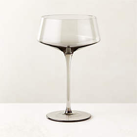 Porsha Smoked Wine Glass Set