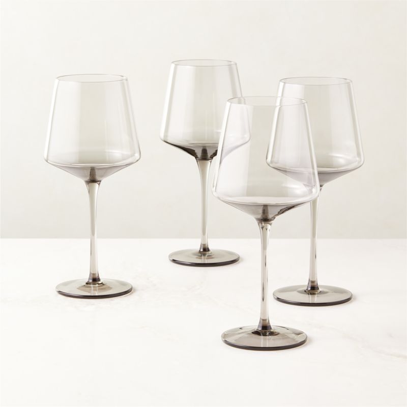 Muse Smoked White Wine Glass Set of 4 - image 1 of 3