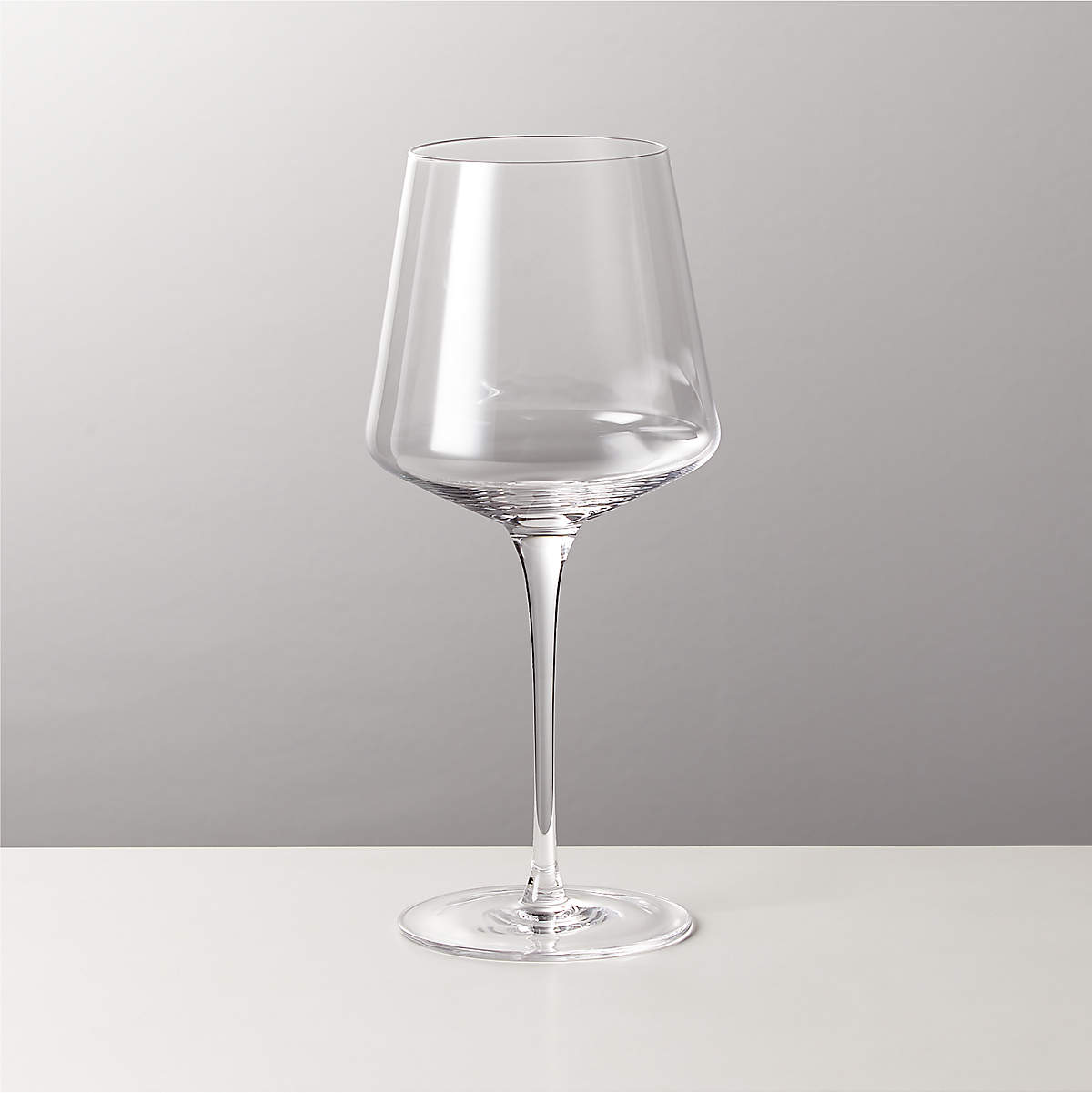 Muse Modern White Wine Glass + Reviews | CB2