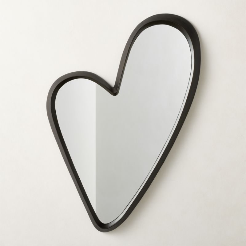 Viewing product image My Heart Dark Bronze Mirror 32"x47" by Casa Dean by Swizz Beatz - image 1 of 4