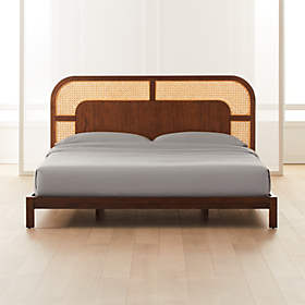 Cb2 deals teak bed