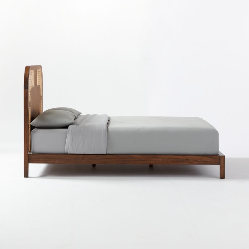 Nadi Wood and Cane King Bed - image 5 of 12