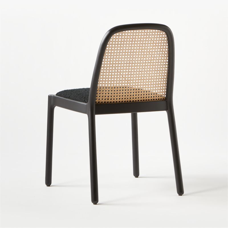 Nadia Black Cane Dining Chair - image 10 of 13