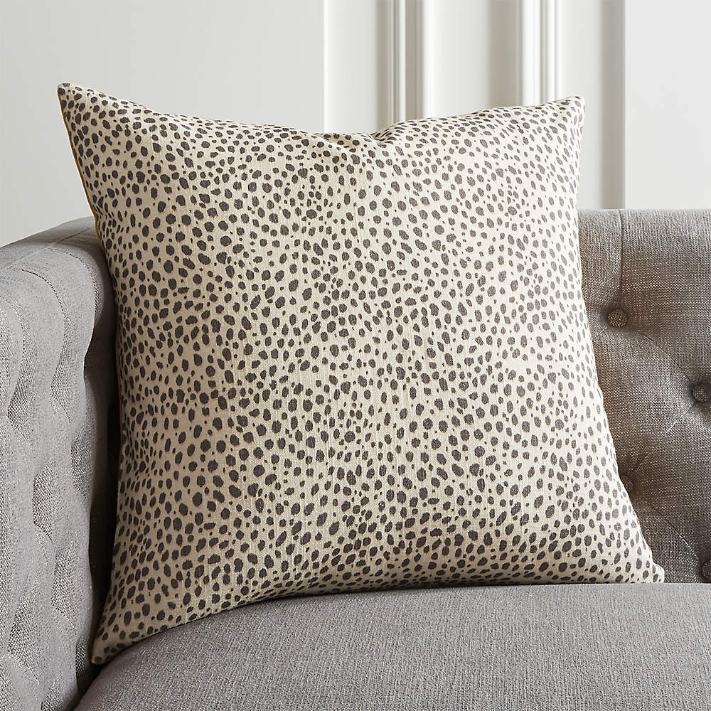 canaan leopard pillow