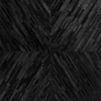 Naho Patchwork Black Hide Rug Swatch 12"x12"