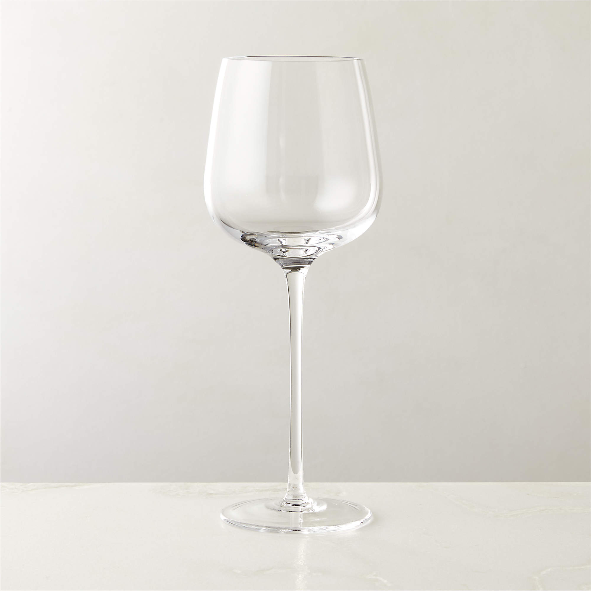 Monterey White Wine Glass + Reviews CB2