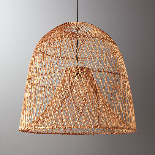 Nassa Woven Bamboo Pendant Light