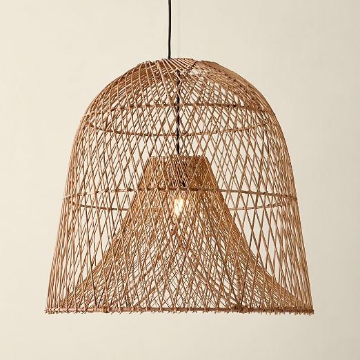 Nassa Woven Bamboo Pendant Light