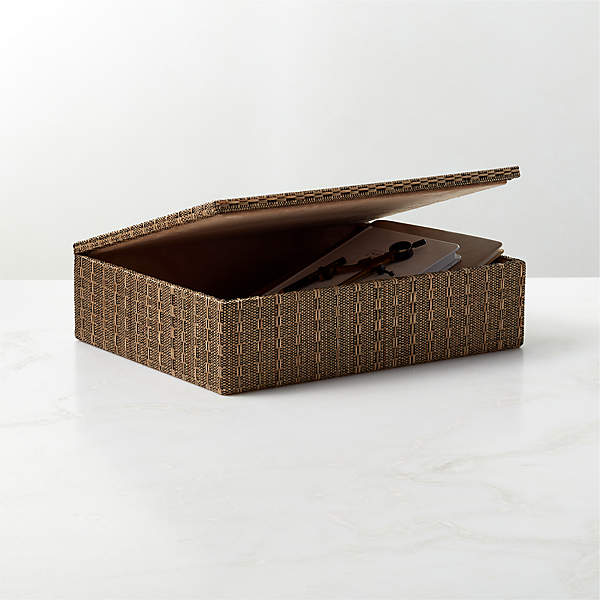 Ashcraft Storage Box with Hinged Lid