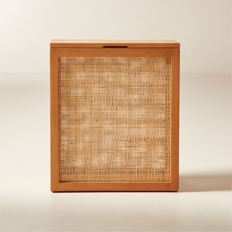View Natural Teak Laundry Hamper details