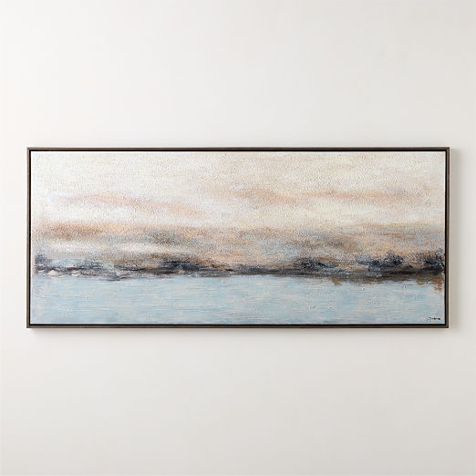 'Nauticum' Framed Wall Art 30"x70"