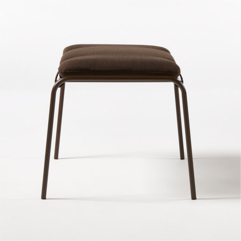 Navene Bronze Outdoor Ottoman - image 5 of 7