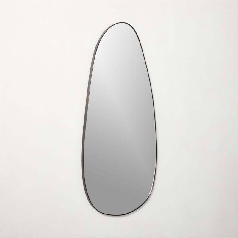 Navone Blackened Brass Wall Mirror 20''x44'' - image 4 of 8