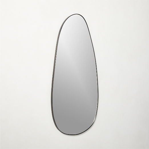 Navone Blackened Brass Wall Mirror 20''x44''