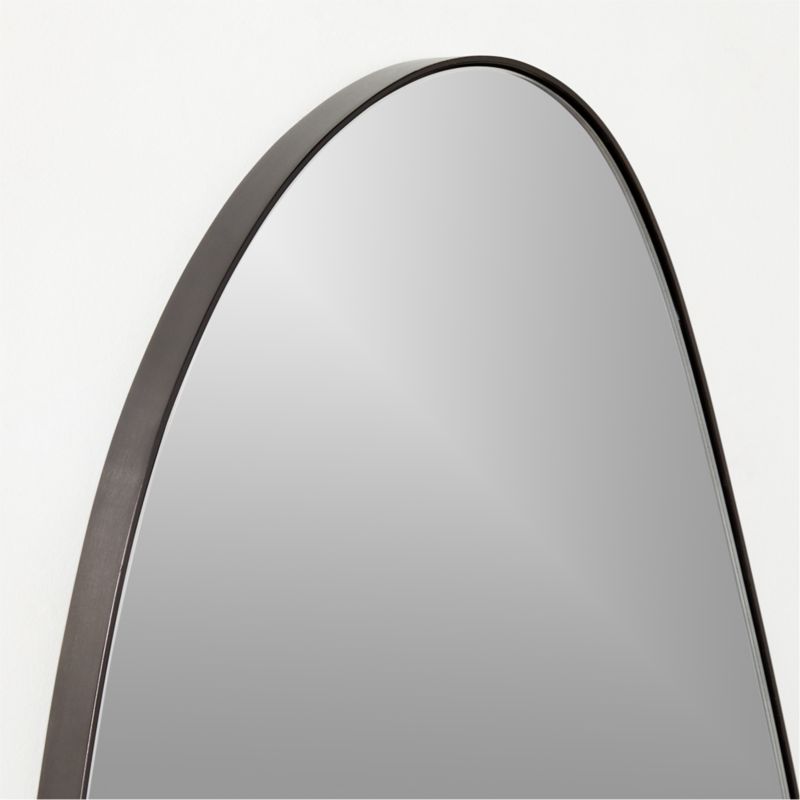 Navone Blackened Brass Wall Mirror 20''x44'' - image 5 of 8