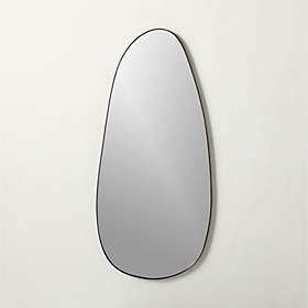 Rogue Brass Large Oval Wall Mirror 14x61 + Reviews