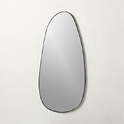 Navone Blackened Brass Wall Mirror 20''x44''