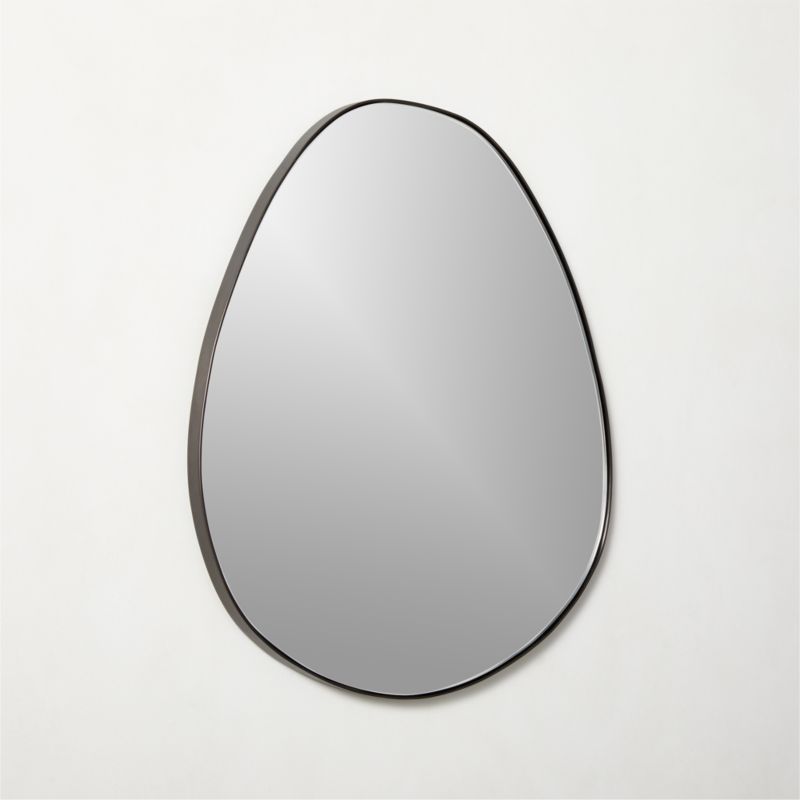 Navone Blackened Brass Wall Mirror 24''x20'' - image 3 of 8