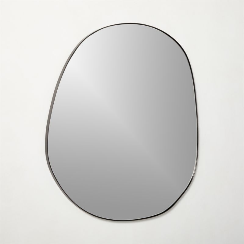 Navone Blackened Brass Wall Mirror 36''x32'' - image 4 of 8