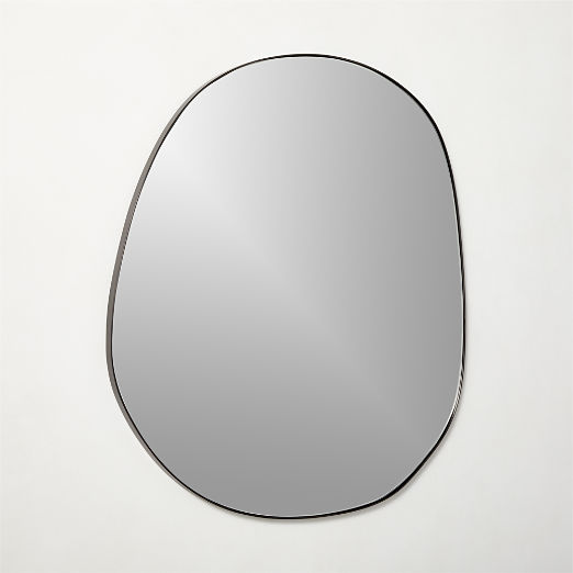 Navone Blackened Brass Wall Mirror 36''x32''