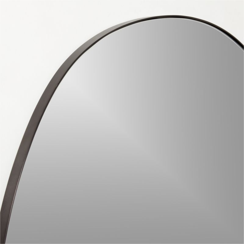 Navone Blackened Brass Wall Mirror 36''x32'' - image 5 of 8