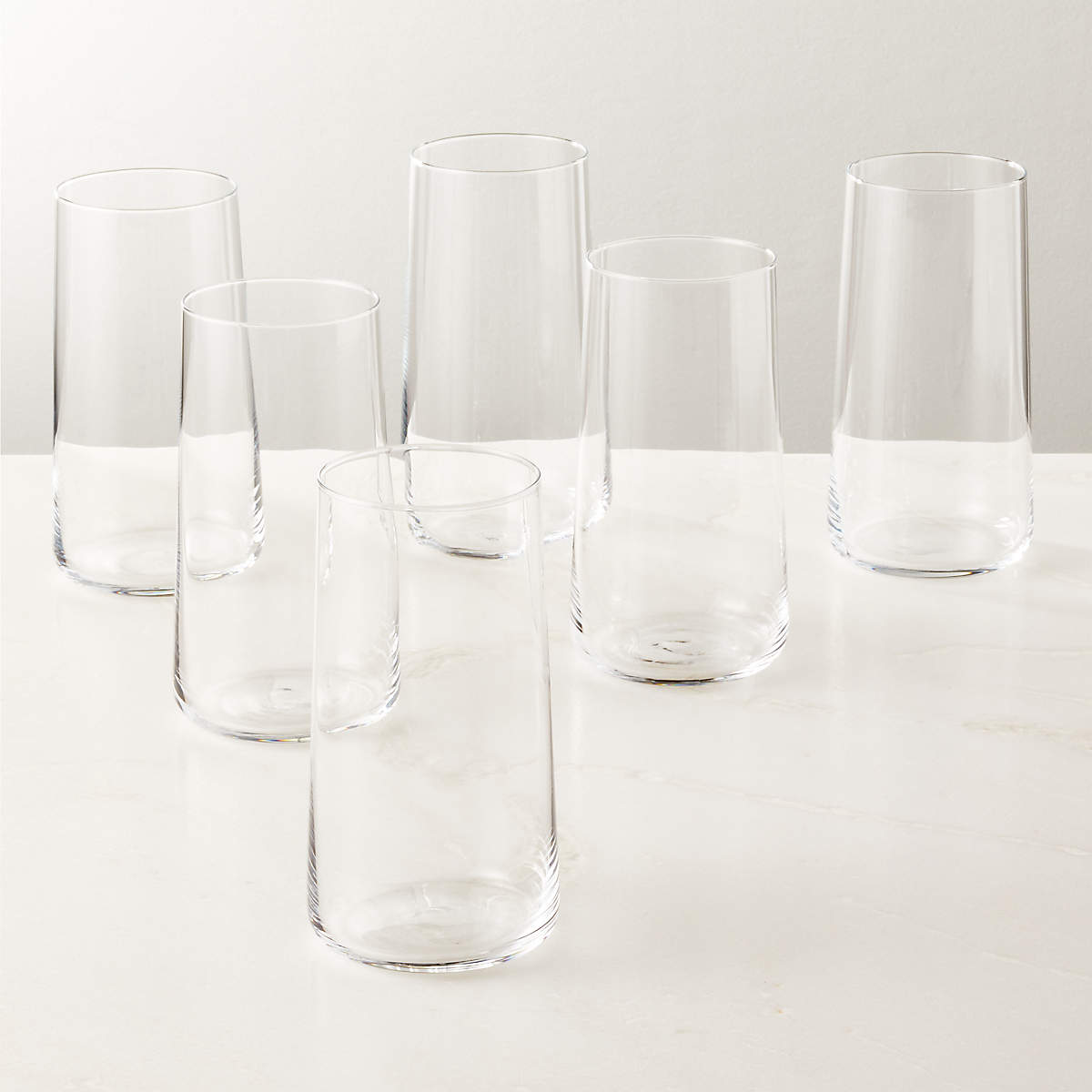 Neat Modern Drinking Glass + Reviews | CB2