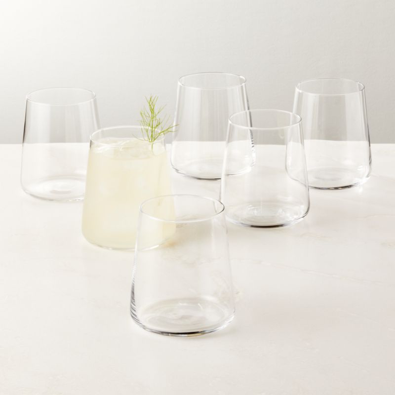 Neat Double Old-Fashioned Glass Set of 6 - image 0 of 7