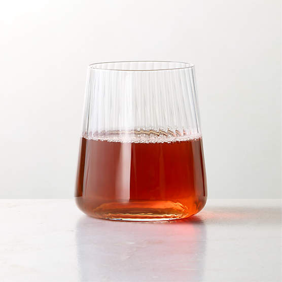 Neat Optic Double Old-Fashioned Glass