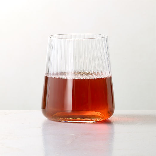 Neat Optic Double Old-Fashioned Glasses Set of 6