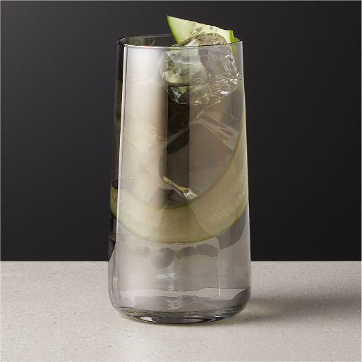 Neat Smoked Cooler Glass