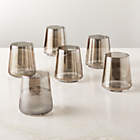 Neat Smoked Double Old Fashioned Glass Set of 6