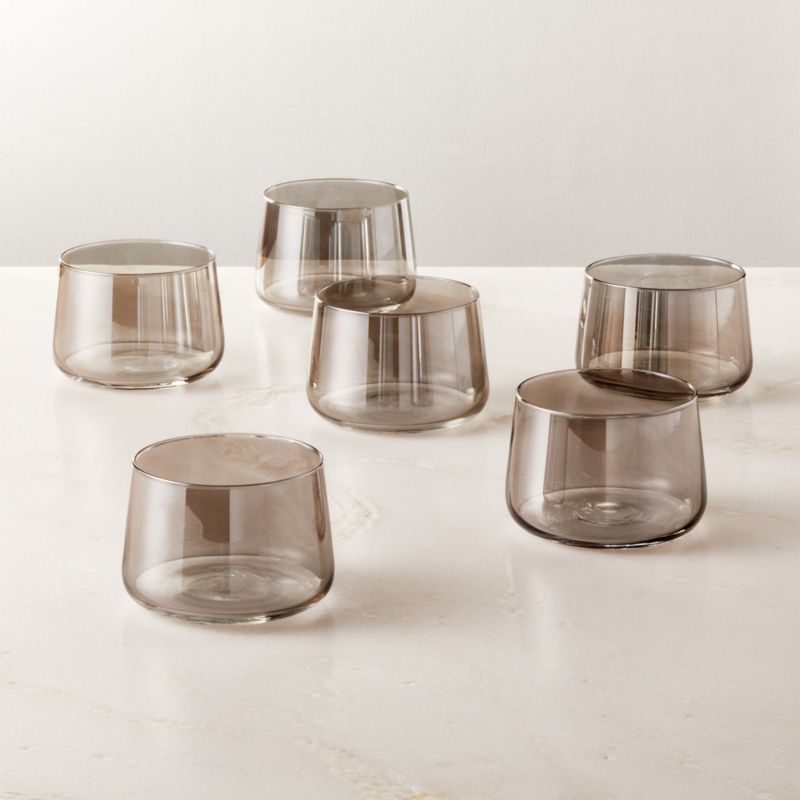 Neat Smoked Tasting Glass Set of 6 - image 1 of 4