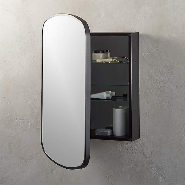 Infinity Black Medicine Cabinet 18x27 + Reviews