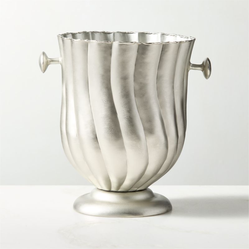 Nerano Pewter Cast Aluminum Wine Chiller by Nina Garcia - image 3 of 5