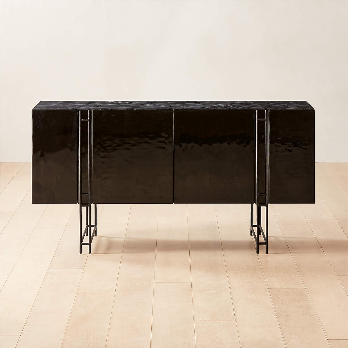 Nero Black Marble Credenza + Reviews CB2 Canada