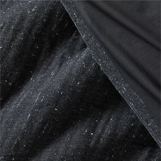 Nett Organic Cotton Black Duvet Cover